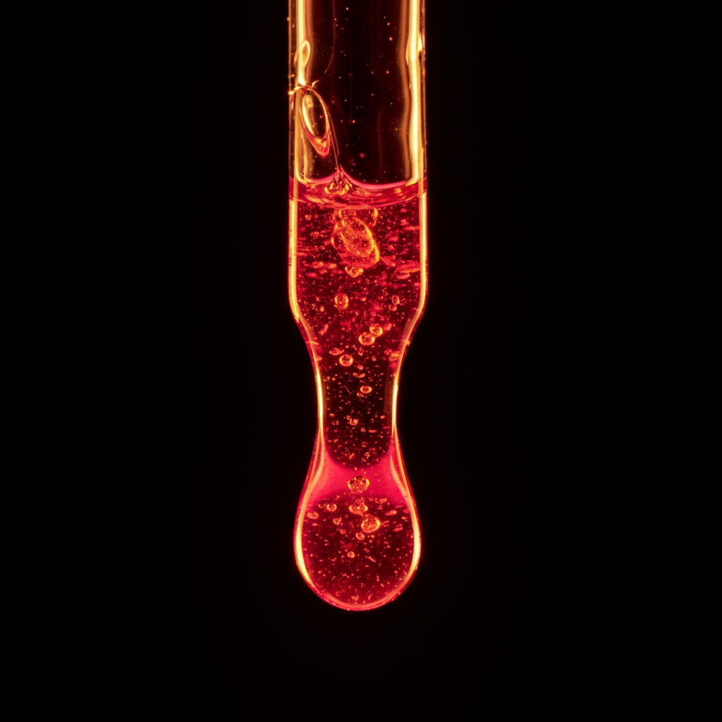 Nuvea NAD+ Firming Serum serum droplet texture close-up